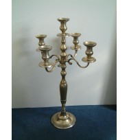 Candelabra 5Lt Shimmer Gold 80